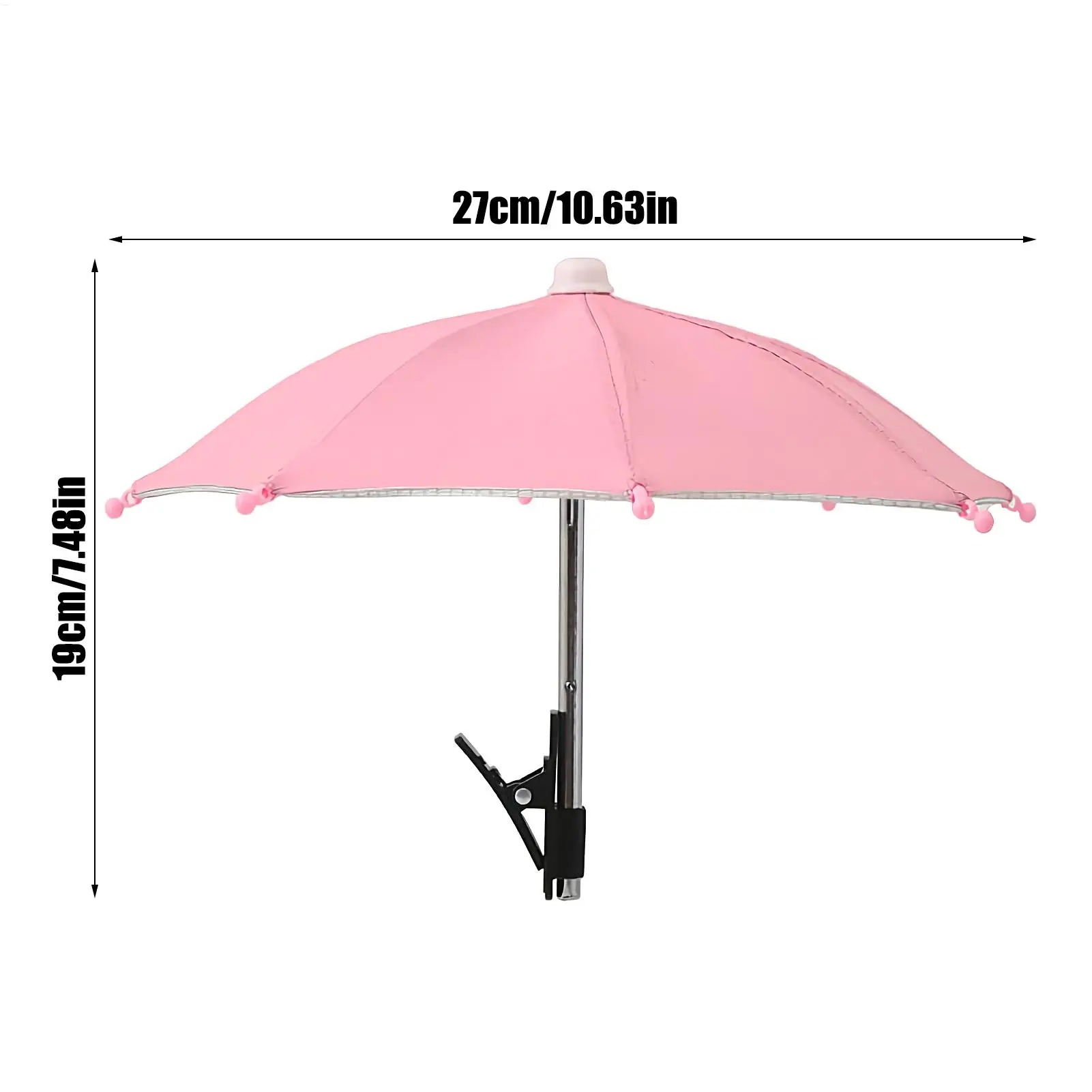 Cell Phone Umbrella Sun Blocker Glare Blocking Cellphone Accessories Portable Anti-reflective Mobile Phone Sunshade for Travel
