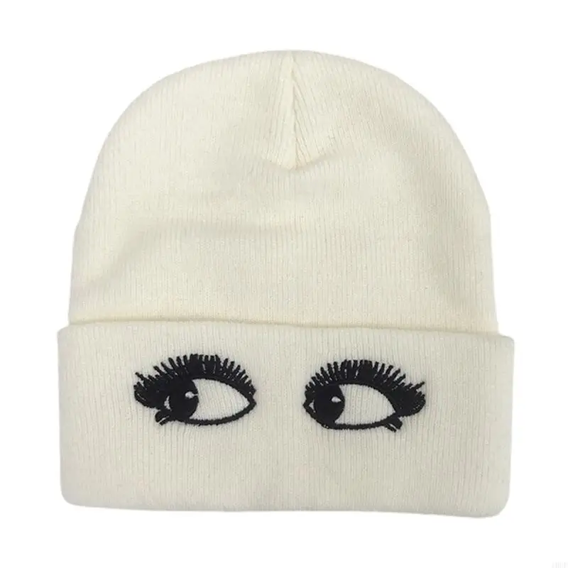 الكورية المتناثرة الرجال النساء قبعة صغيرة محبوكة قبعة الهيب هوب الكرتون القلب للفراشة التطريز الشتاء الثلوج تزلج تمتد مكبل