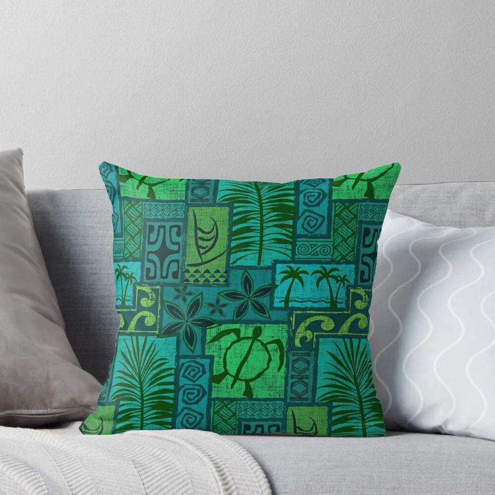 

Moku Malihini blue Throw Pillow luxury home accessories Cushion Cover For Sofa
