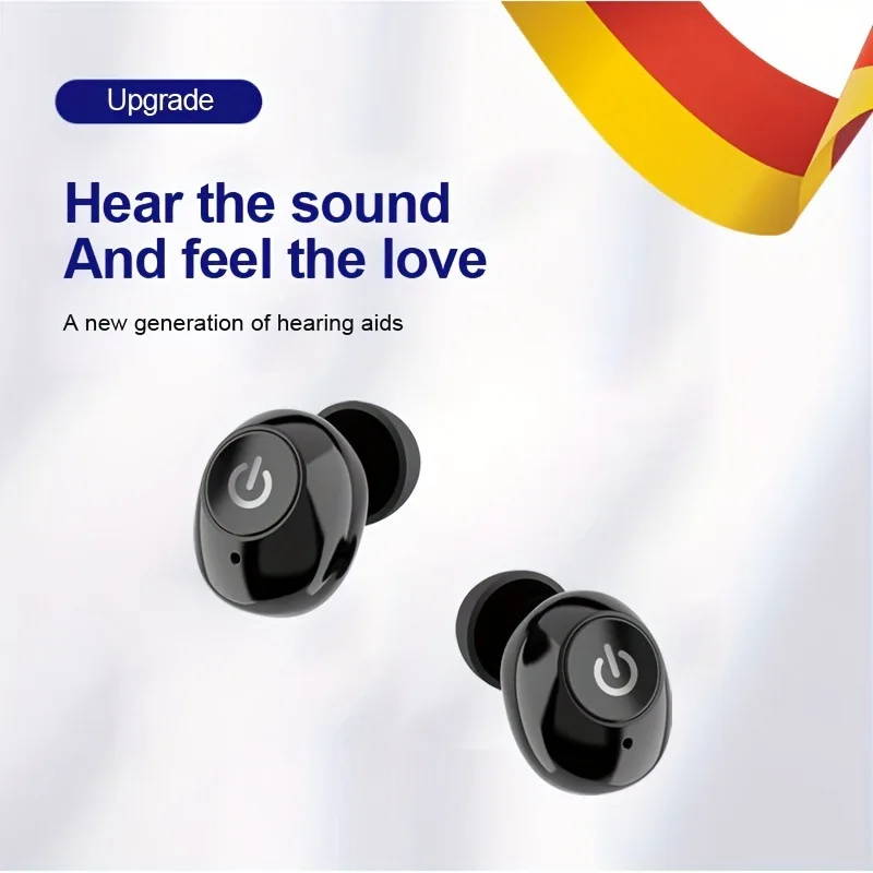 New In-ear Noise Reduction Magnetic Charging Case Hearing Aid Wireless Invisible Assisted Listening Sound Amplifier For Elderly