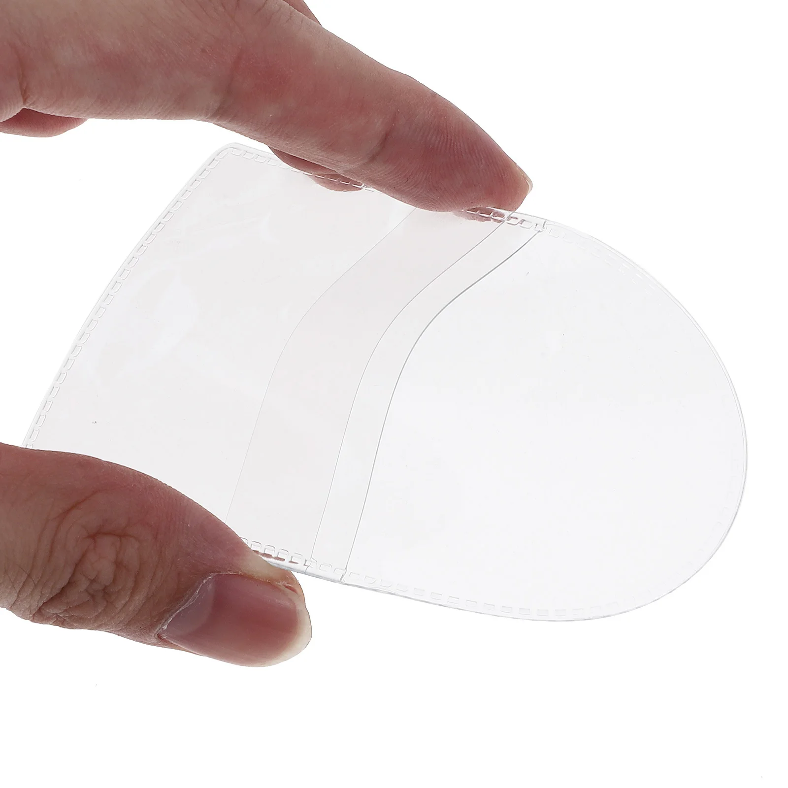 40Pcs Transparent Badge Bag Flatness Transparent Pockets for Coin Currency Collection Album Portable Coin Storage Bag Protective