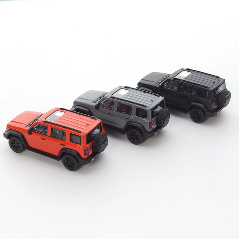 XCarToys 1/64 Alloy Diecast Car Model WEY Tank 300 Off-road SUV Car Friends Gifts Collect Ornaments Kids Xmas Gift Toys for Boys