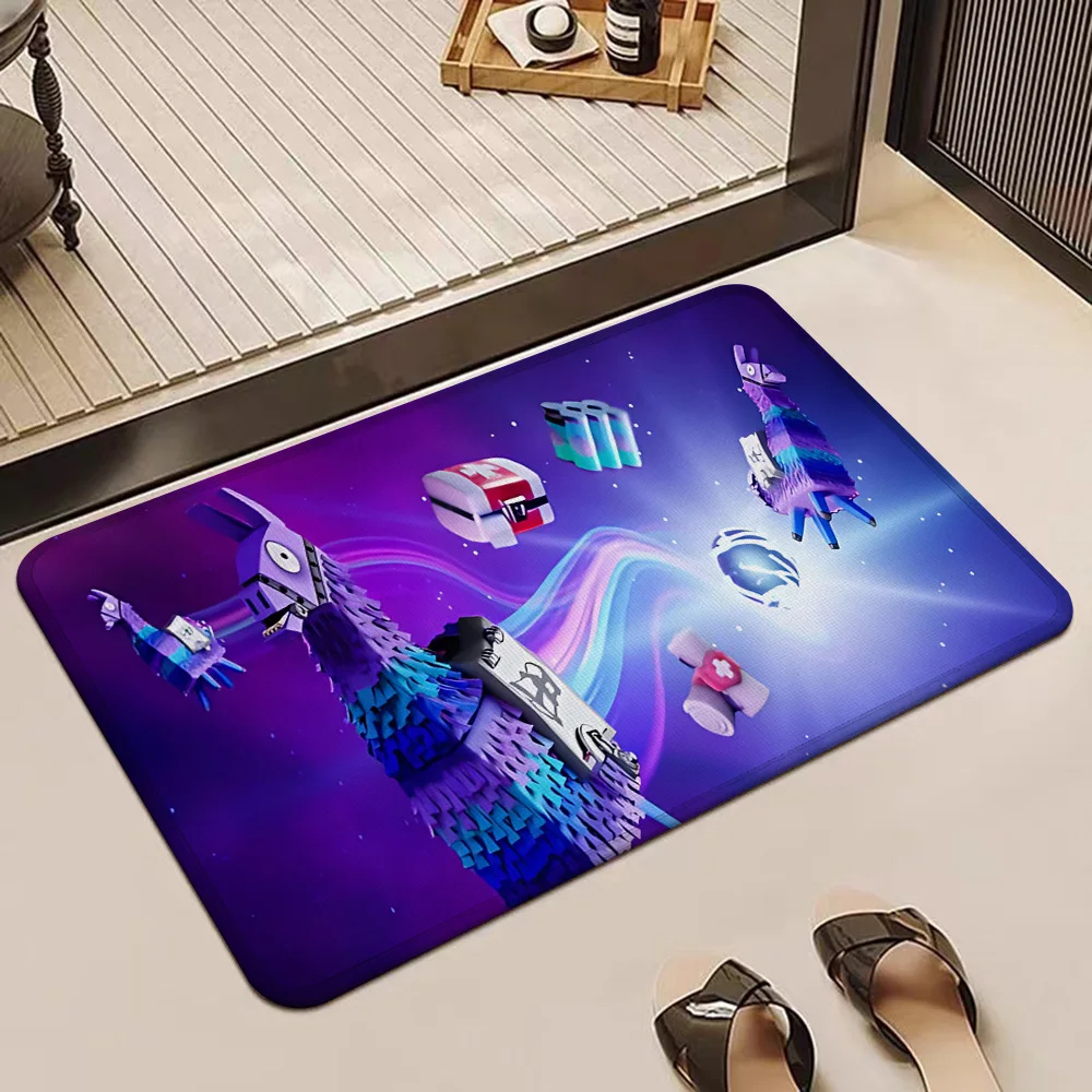 Cool Fortnites Entrance Front Door Doormat Non-slip Kitchen Rug Living Room Rugs Balcony Bathroom Foot Mat Floor Mats Carpet