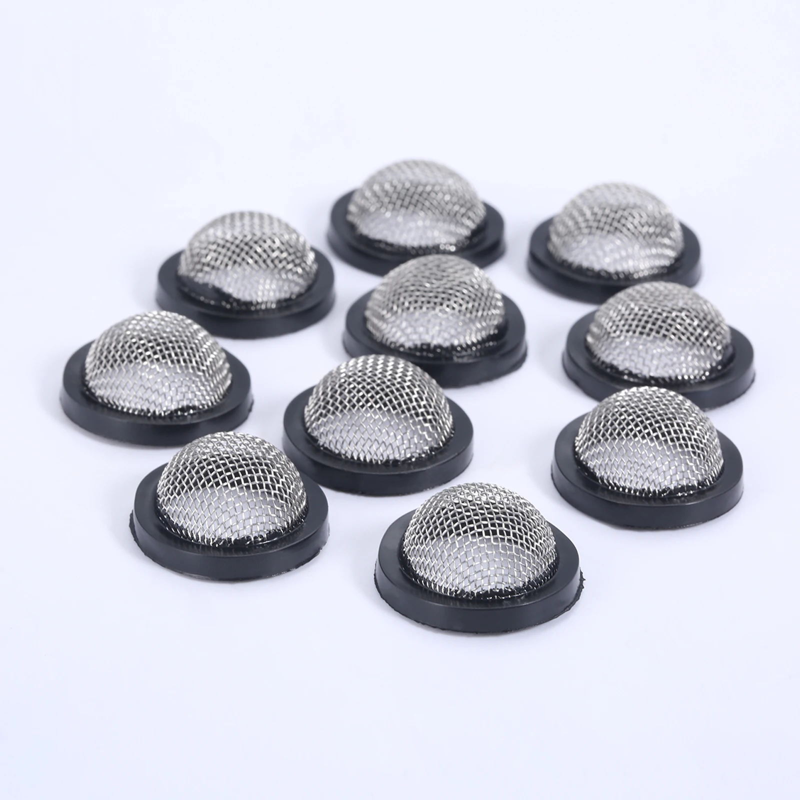 30Pc Rubber Gasket Hose Filter Washers Screen Inlet w/ Strainer Fittings for 1/2 3/4 Inch Garden Hose Connector &Washing Machine