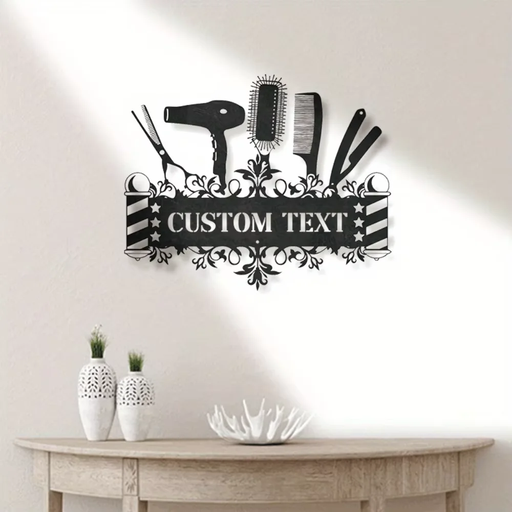 

Custom Horse Rider Wall Ar Personalized Name Plaque,Perfect Gift for Equestrian Fans Stylish Metal Sculpture for Home Decor