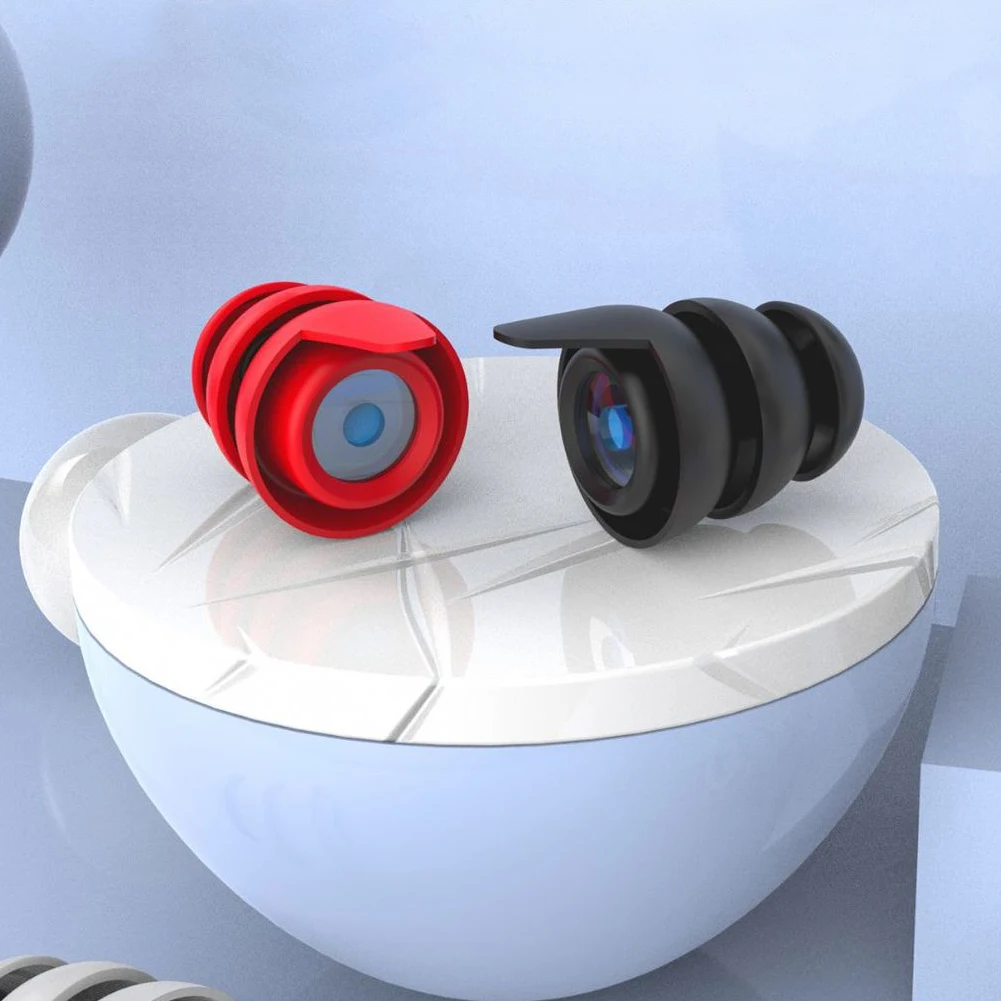 Earbuds for Noise Cancellation, Reusable Silicone Ear Tips, Noise Cancelling, Water Resistant and Comfortable 2 pairs of Waterpr
