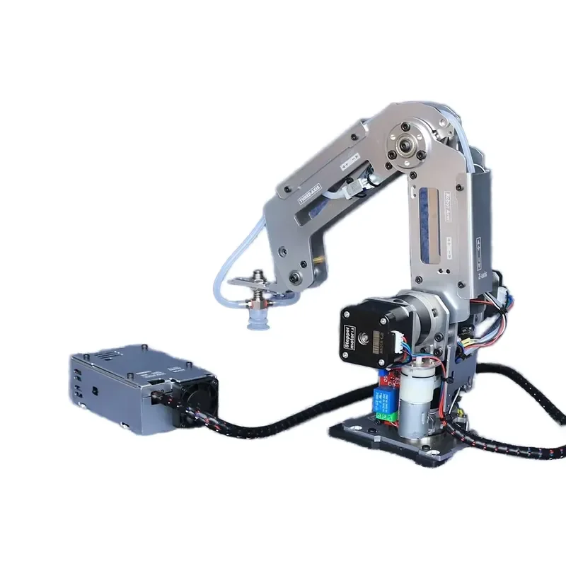 22C High Performance Industrial Robot Model Unassembled Kit All Metal Stepping Manipulator Motor Articulated Robot DIY