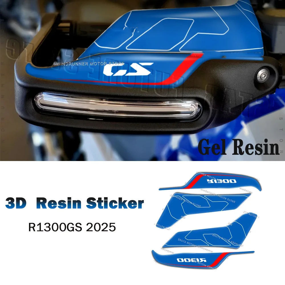 ​For R1300GS, Trophy R 1300GS, 2022 2023 2024 2025 Waterproof Handguard Sticker, Decal , Accessories