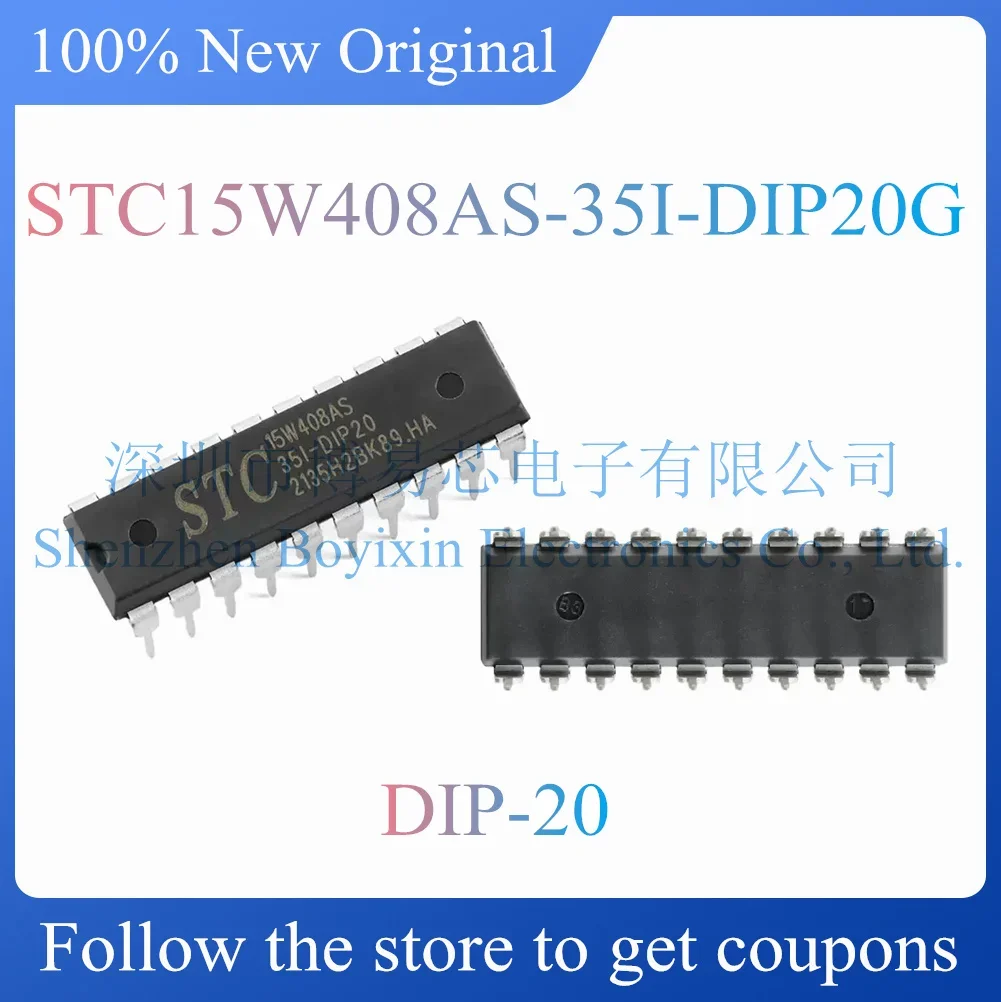 

NEW STC15W408AS-35I-DIP20G Original Product DIP-20