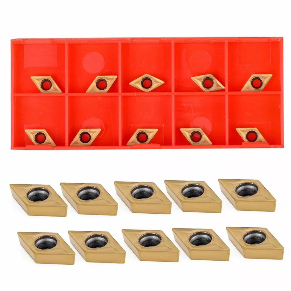 CK 10 шт. DCMT070204 DCMT21.51 BP010 карбидная вставка для токарного станка, фрезерный токарный инструмент