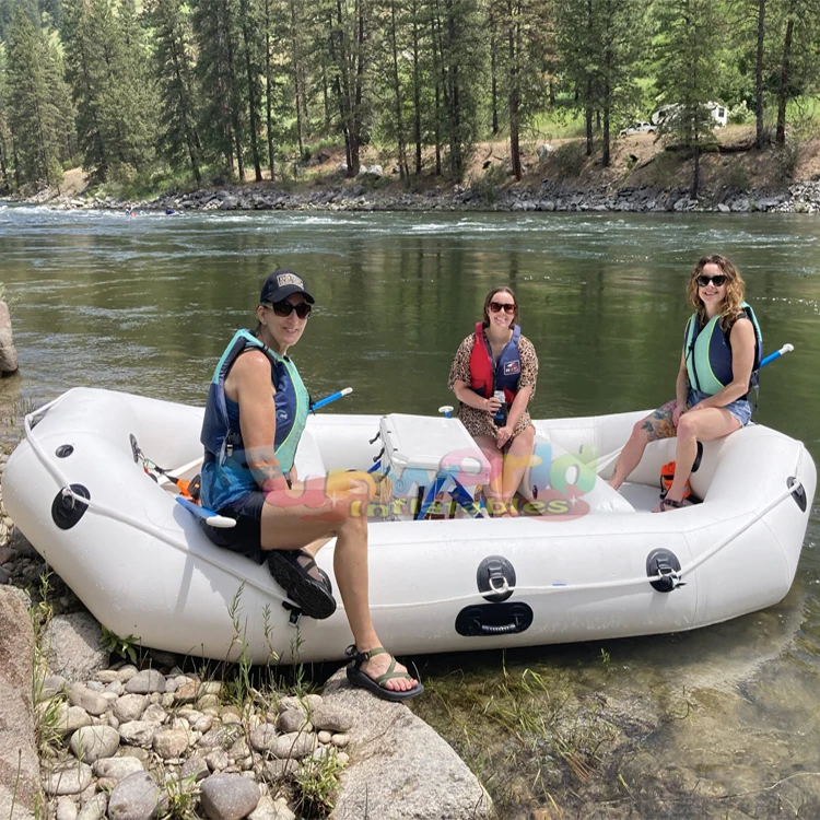 

Airtight PVC White Water River Raft Water Boat for Fun Engine for Inflatable Boat