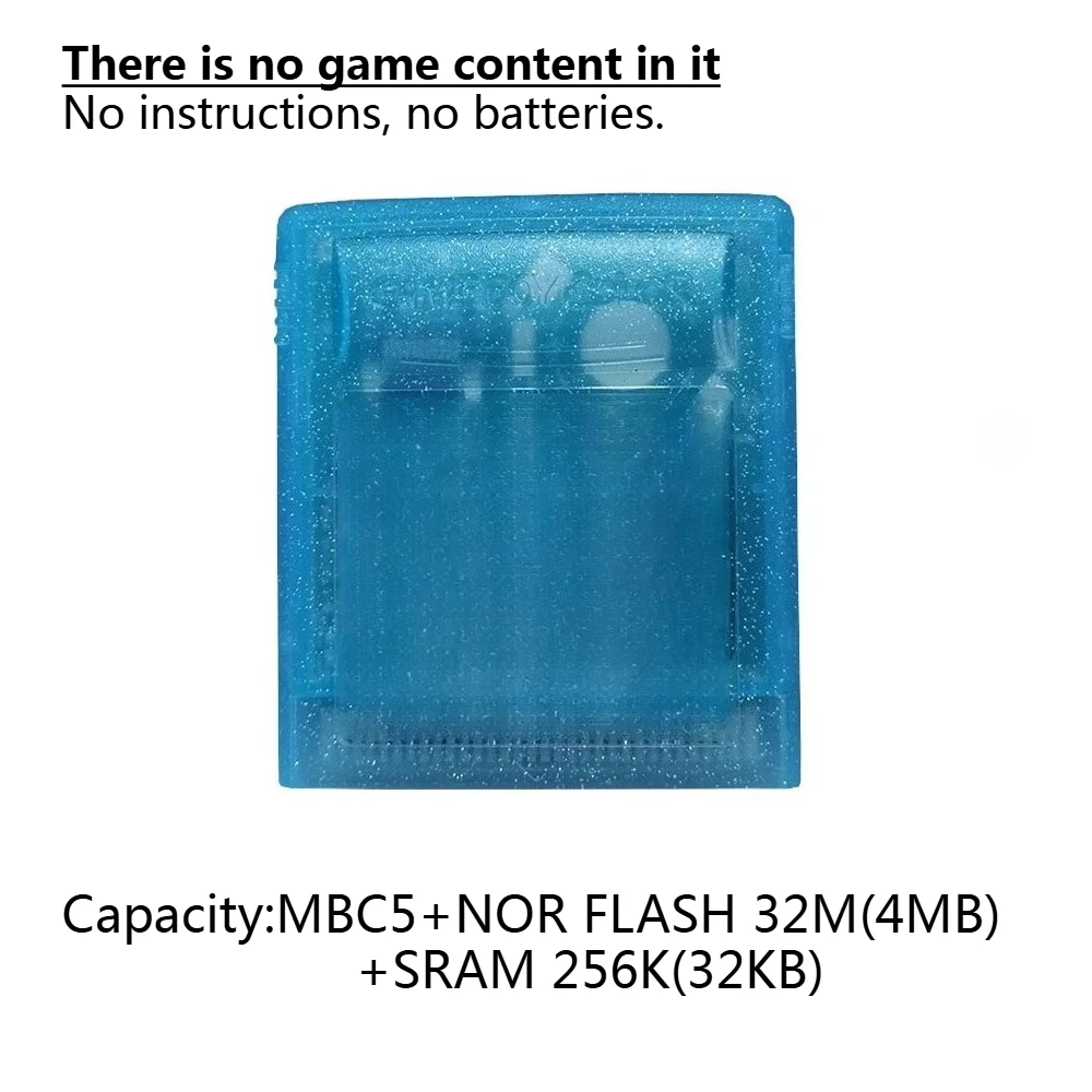 GBC Game Card Blanko Geen Inhoud Game Card Aangepaste Branding Game Inhoud Geen Handleiding Geen Batterij Meerkleurige Behuizing