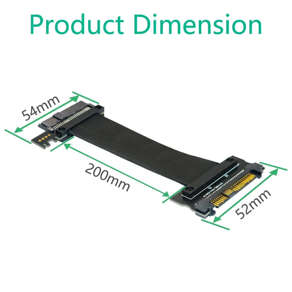 

Кабель-удлинитель U2 SFF-8639 NVME PCIe