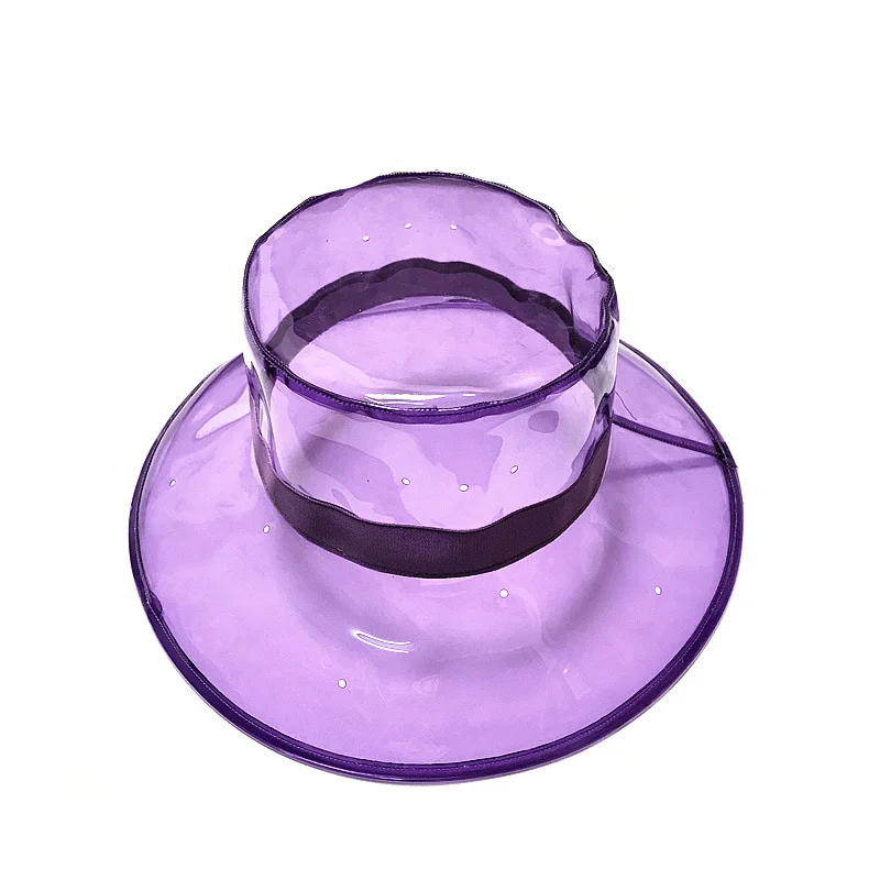 New Arrival Transparent Fisherman Hat Fashion Party Decor Luminous Cap Flashing In The Dark Night