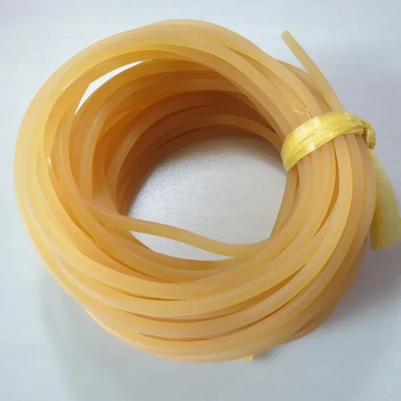 10 Meters Good Quality Elastic 3mm Solid Rubber Band Rope-missed pole Retaining pole Fishing line