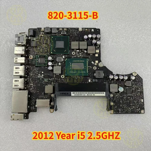 820-3115-B para MacBook Pro placa base para ordenador portátil de 13 pulgadas A1278 I5 2,5 GHz placa lógica 2012 Yesr