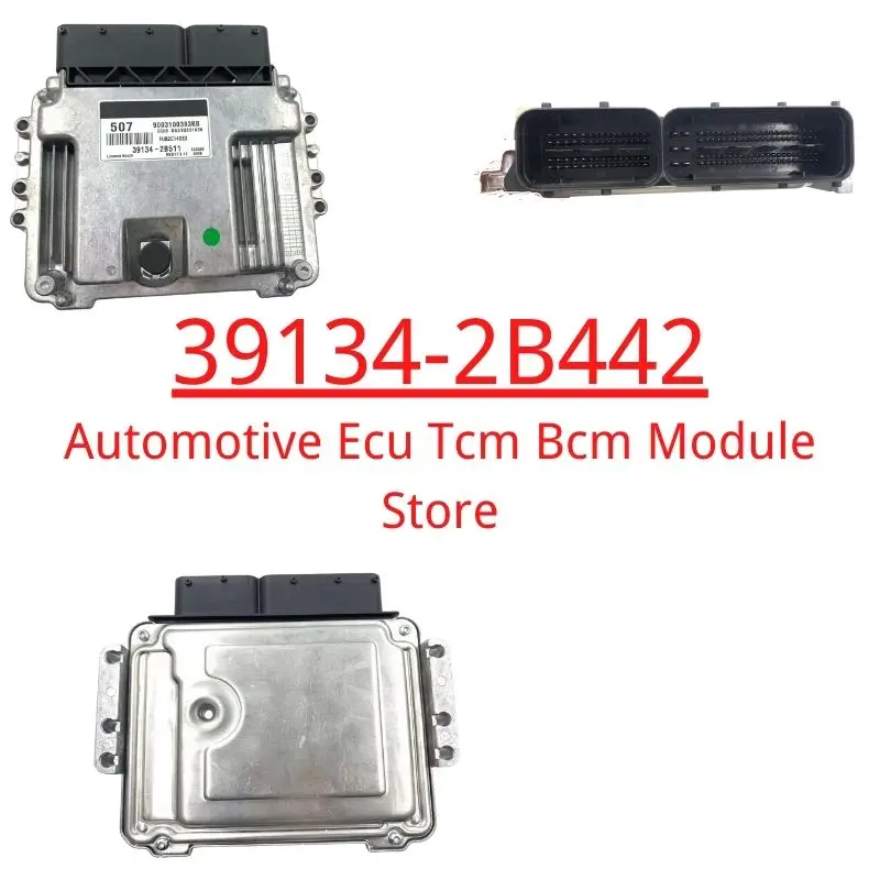 39134-2B442 For KIA Rio Original New ECU Car Engine Computer Board Electronic Control Unit 391342B442 MEG17.9.12 E90B