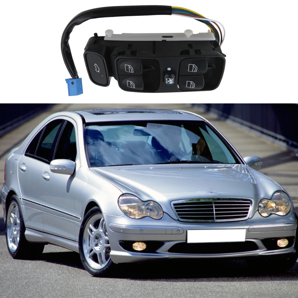 مفتاح تحكم كهربائي رئيسي مناسب لمرسيدس بنز C230 C240 C280 C320 C350 C32 C55 AMG 2001-2007