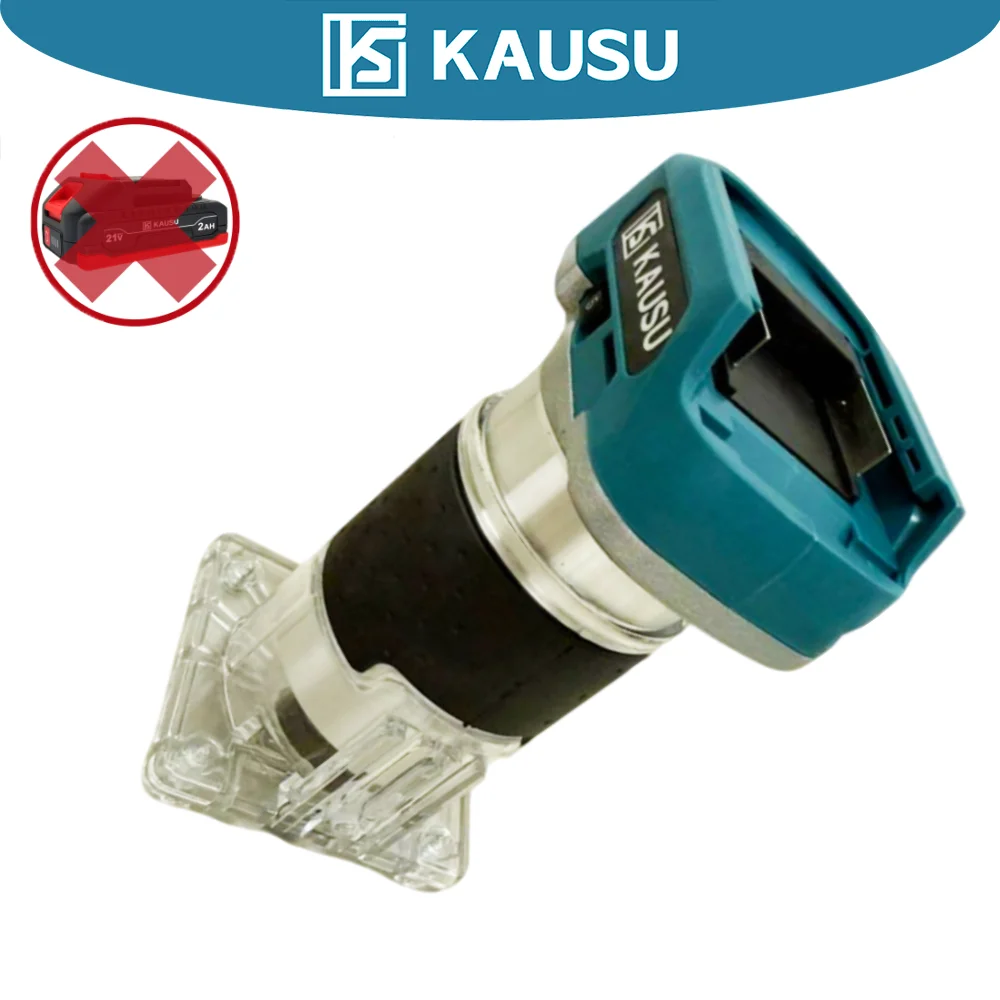 

Brushless Electric Hand Trimmer 5-Speed Cordless 6/6.35/8mm Wood Router Woodworking Engraving Slotting For Makita 18V Battery