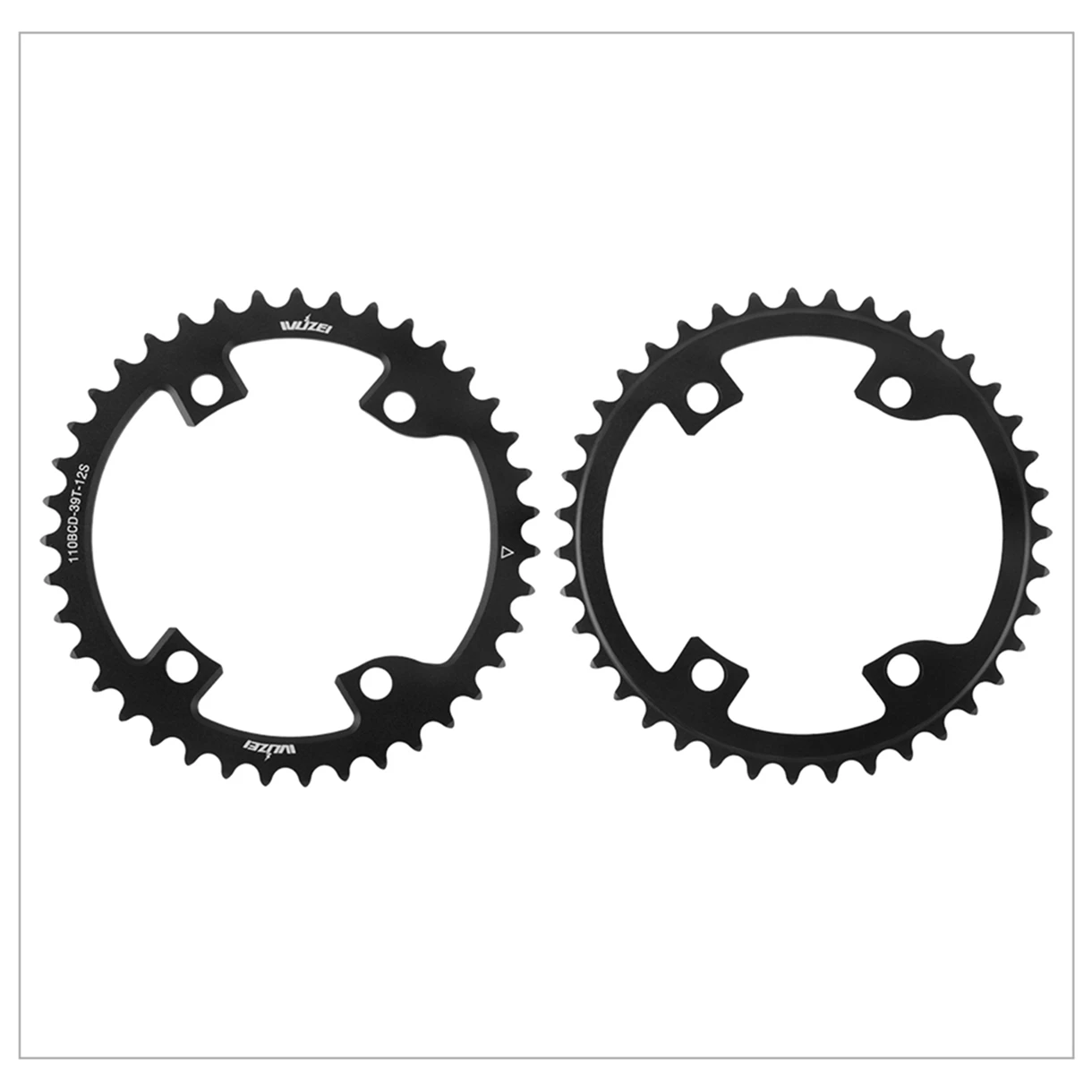 WUZEI 110BCD Doppelkettenblatt 2x 10/11/12-fach Rennrad-Kettenblatt für Shimano 105 5800 6800 48T/33T 50T/34T 52T/36T 53T/39T – Detail 22