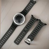 Para Suunto T1 T1C T3 T3C T3D T4C T4D correa de reloj deportiva de silicona correa de goma suave hombres Pin hebilla accesorios de reloj herramientas gratis