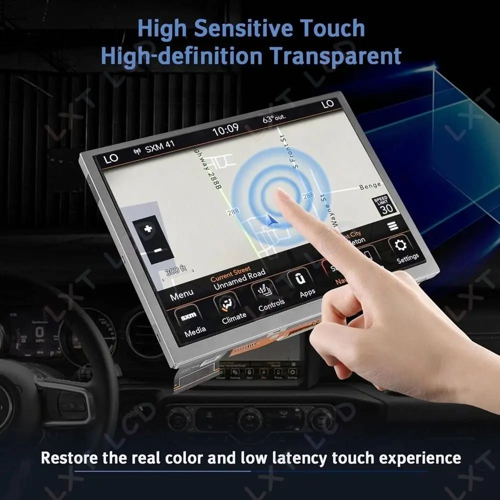 

Для Jeep Grand Cherokee 2018-2024 ЖК-дисплей TDO-XGA084 Uconnect 4C, радио-навигатор 8,4 дюйма TDO-XGA084J00001