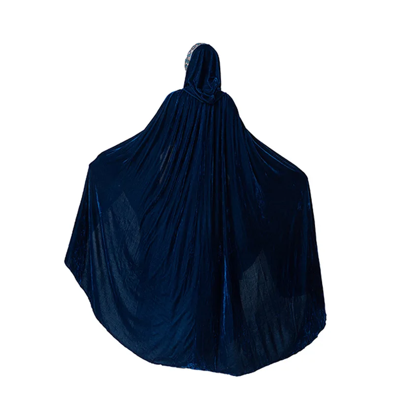 New Carnival Halloween Retro Palace Women's Noble Witch Cosplay Costume Lace Patchwork Trumpet Sleeve Matching Robe Party Outfit