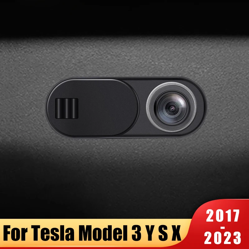 

For Tesla Model X S 3 Y 2016- 2020 2021 2022 2023 Model 3 Y Car Camera Cover Webcam Slide Blocker Privacy Protector Accessories