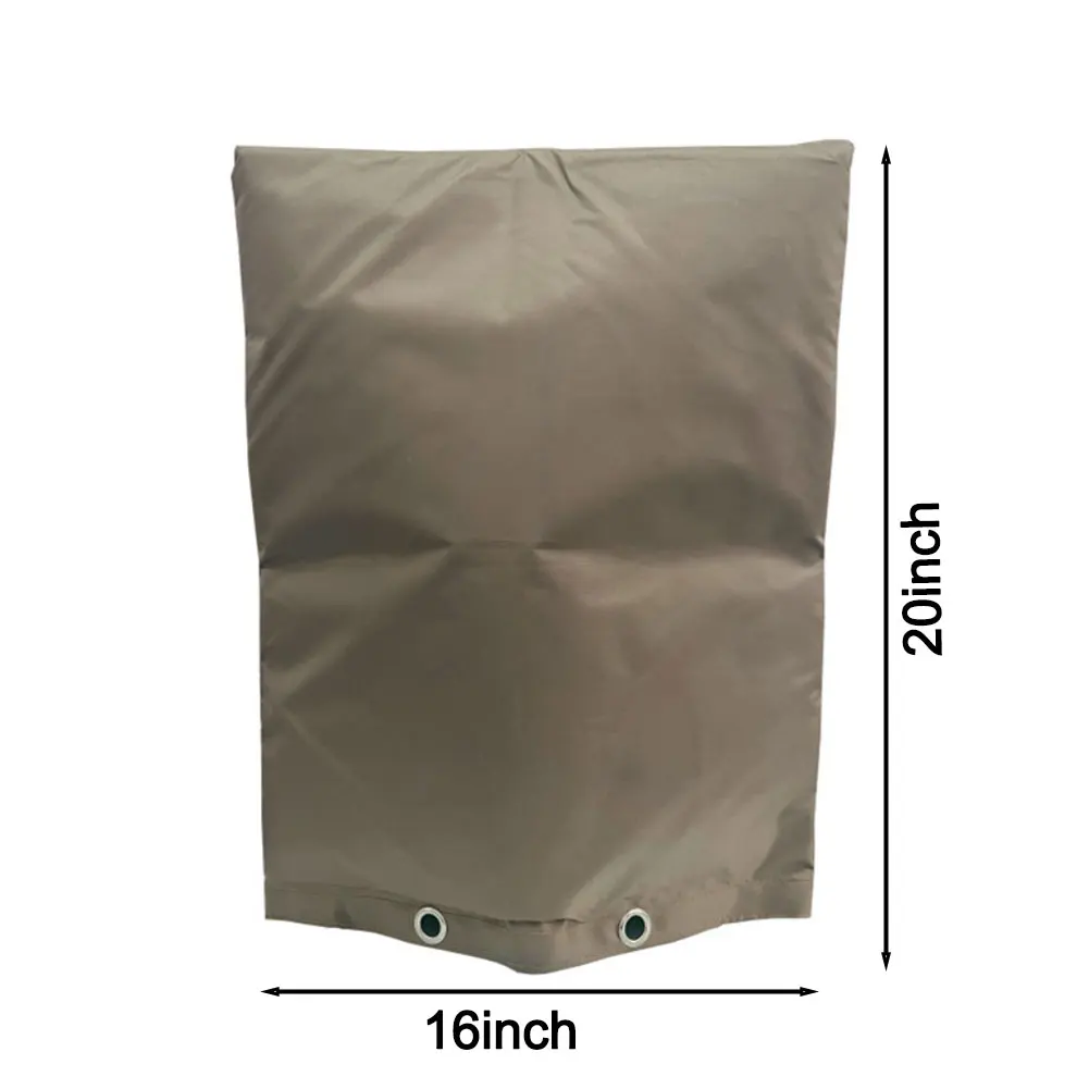 Frost Prevention 16*20 Inch Outdoor Sprinkler Cover Easy Installation Insulated Bag Outdoor Device Backflow Insulated Bag