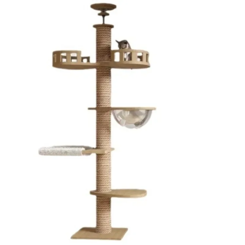 

Cat climbing frame Imperious space capsule cat scratching column cat scratching board climbing