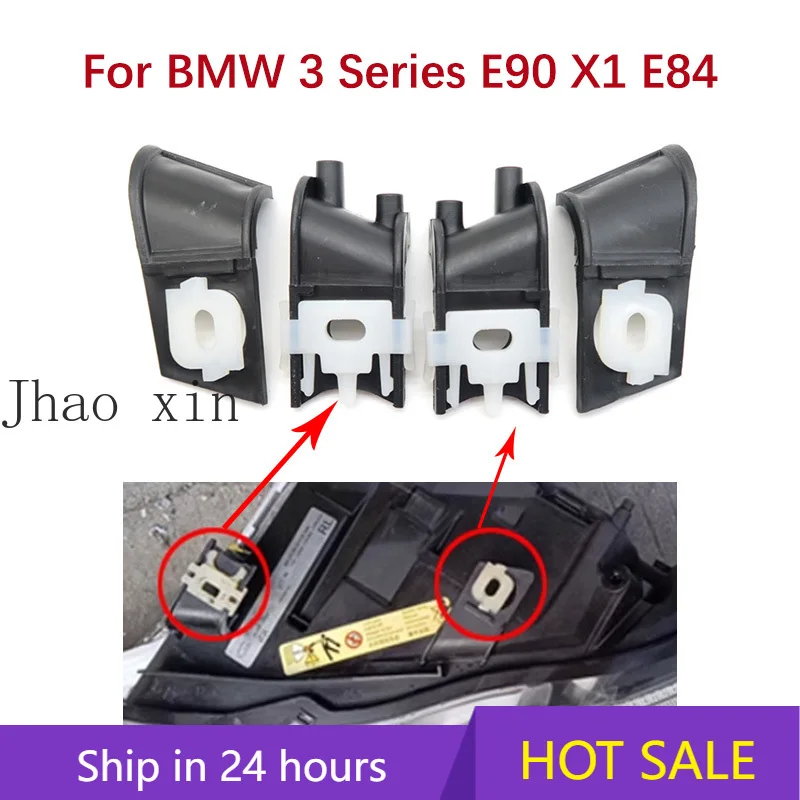 Car Headlight Repair Kit Black Plastic Lamp Base Lamp Claw for BMW 3 Series E90 X1 E84 10-2015 Fixing Bracket Repair Accessories
