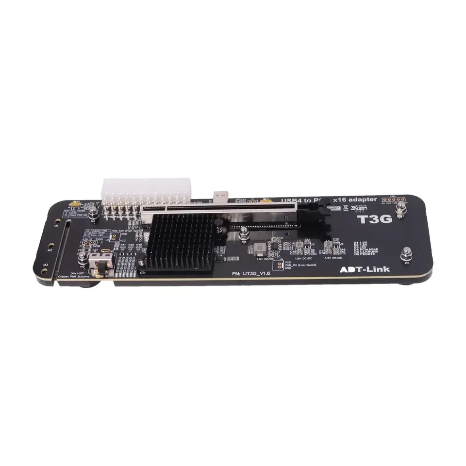 UT3G V1.6 USB4 to PCIe 4.0 X16 eGPU Adapter External Graphics Card