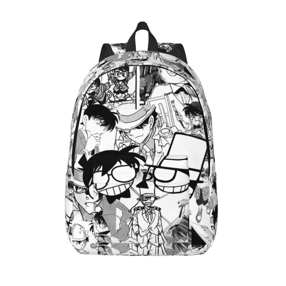 

Vintage 90s Detective Conan Anime Backpack Men Women Student Travel Daypack Kuroba Kaito Laptop Computer Canvas Bags Durable