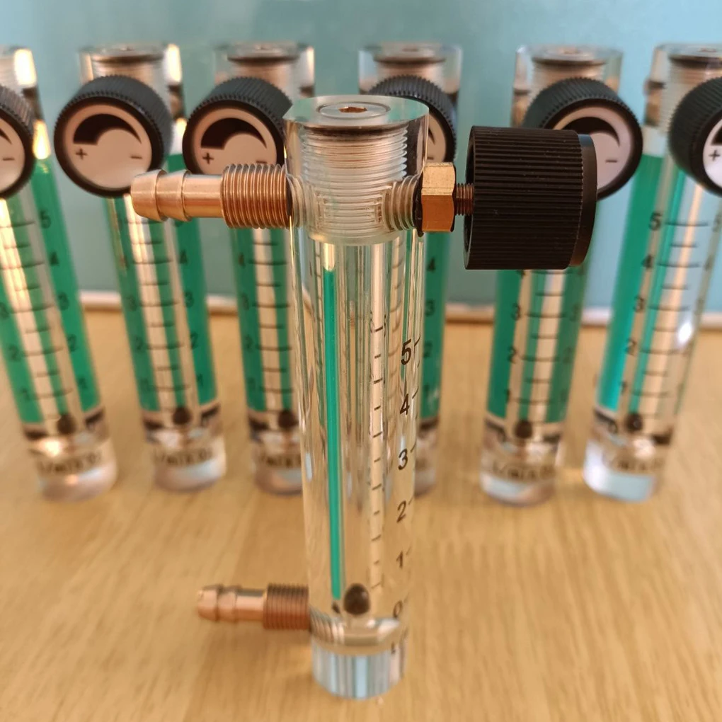 الهواء الأكسجين تدفق الغاز متر مقياس الجريان Caudalimetro عداد تدفق المؤشر O2 الأكسجين الغاز متر تدفق جهاز التبديل 0.1-10L/دقيقة 93 مللي متر #5