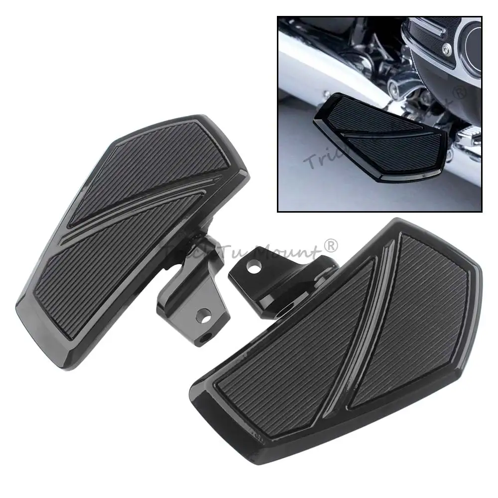 

Front Foot Rest Driver Floorboards Pedal Rider Footboard Wide Footpegs For BMW R18 Classic 100 2020-2023+ Motorcycle Accessories