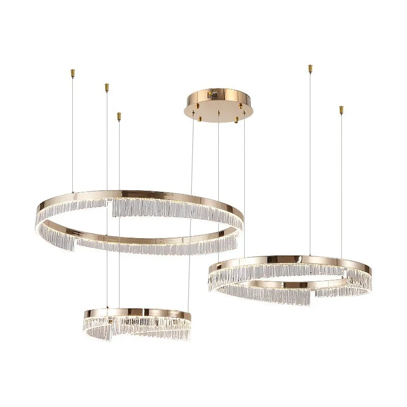 

Chandelier living room dining room light luxury bedroom modern simple atmosphere