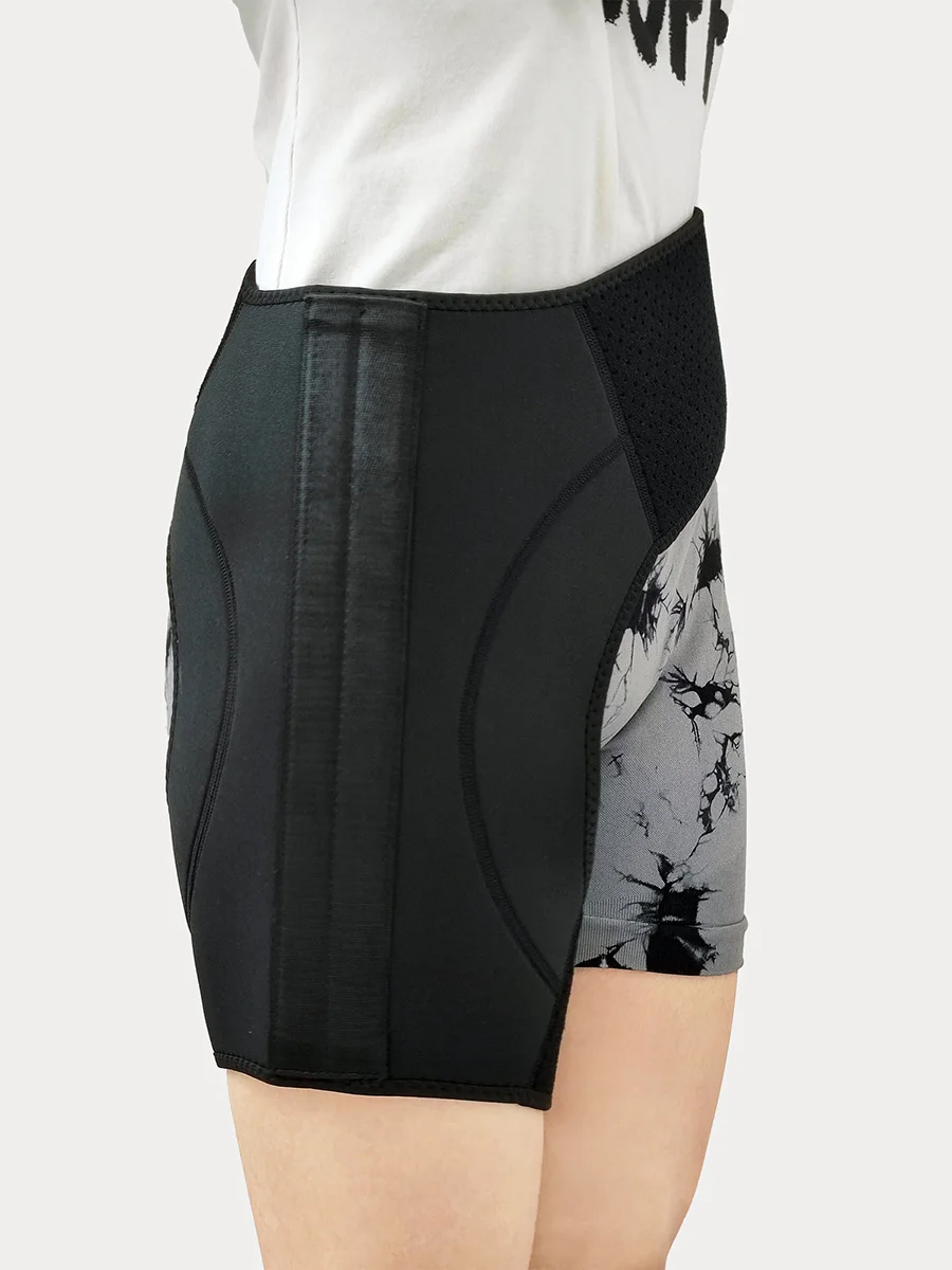 Brace Sciatica Pain Relief Devices-Sacroiliac Belt Compression Wrap for Hamstring Joints Hip Pain-Adjustable Nerve Brace