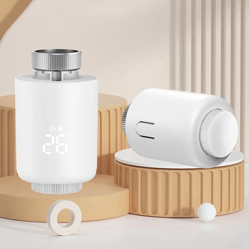 Y51A Tuya-Zigbee-Smart-Thermostatic-Valve-Wating-Controller-Thermostatic-Radiator-Valve-Remote-thermostat-Mobile-App-Control