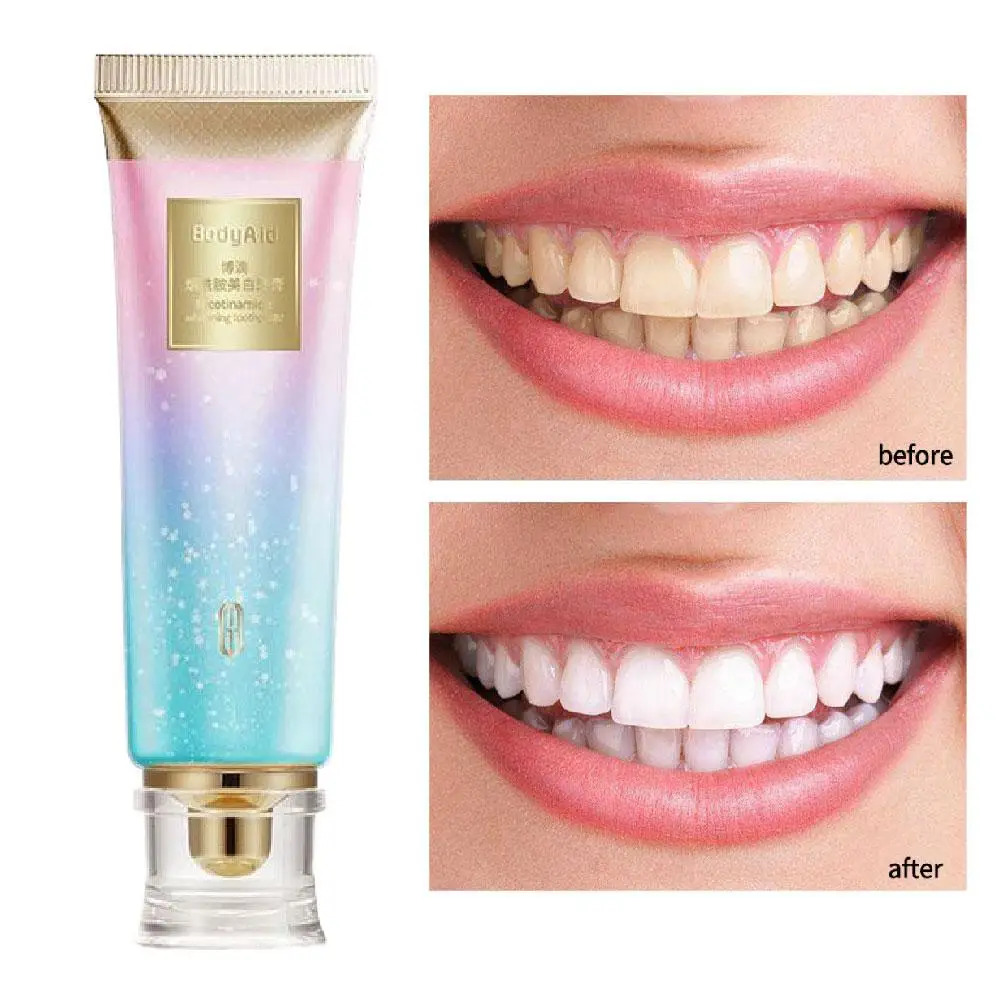 Niacinamide Stain Removal And Whitening Toothpaste For Gentle Tooth Protection And Refreshing Breath
