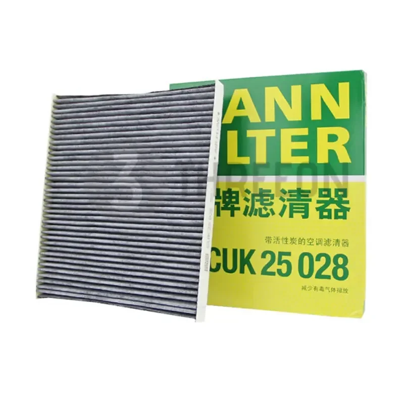 MANN FILTER CUK25028 Cabin Filter For FORD (CHANG.FORD) Focus 1.8L 09.2005-;2.0L 09.2005-03.2012 9M5918D543AA