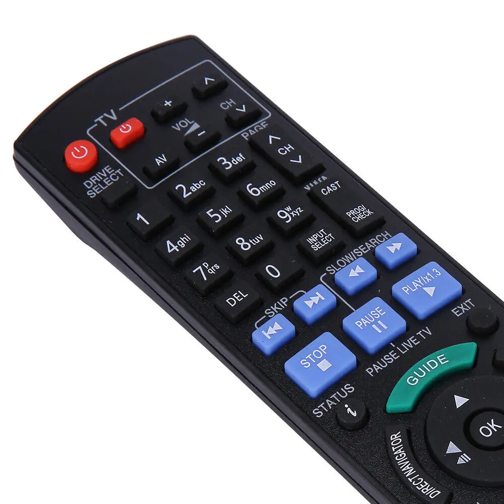 Replacement Remote Control For Panasonic TV DVD LCD Plasma Blue Ray DMP-BD75 IR6 Use Directly Without Setting