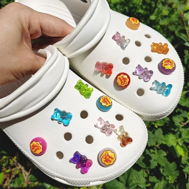 crocs チャーム ハート ストーン いたわっ