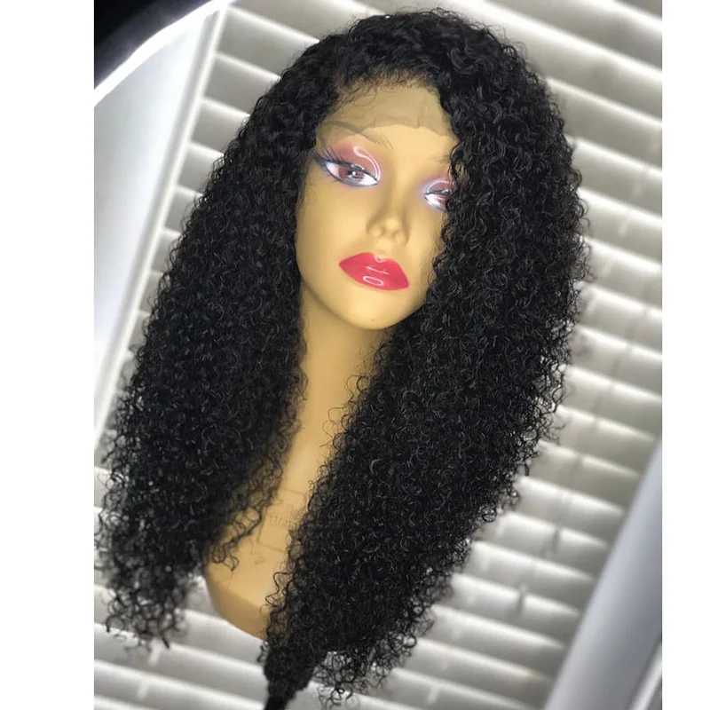 Cosplay Wear And Go Lace Front Long Curly Human Hair Wig For Women 613 Colored Glueless Wigs Extensions Invisible Lace Melting
