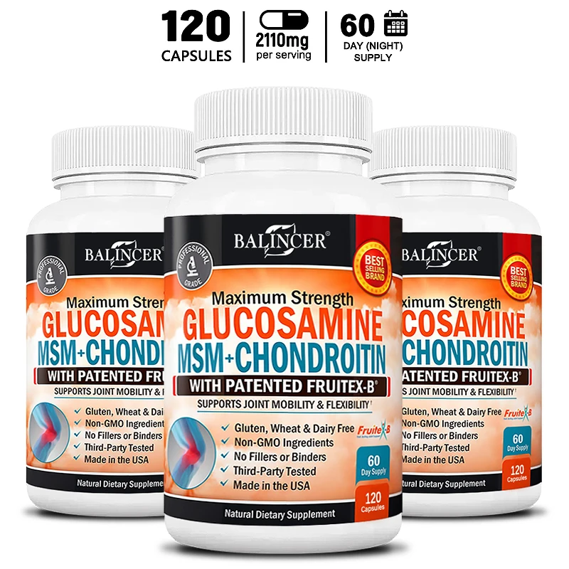 

Капсулы с глюкозаменом и хондроином — поддерживают снятие стресса. Управление воспалением на костях и суставах. Имунитетное здоровье.