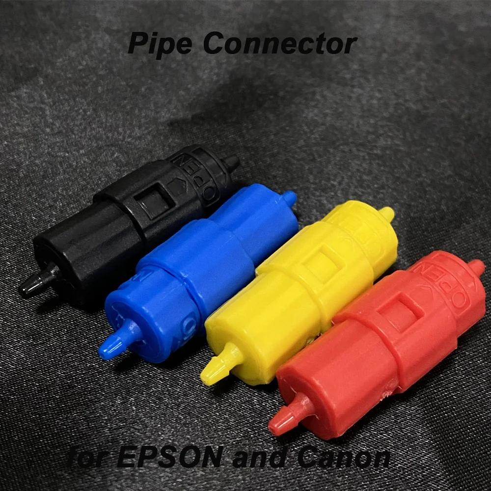 Connector for EPSON Canon HP Brother CISS CIS DIY Repair Accesories Parts Plastic Tube Pipe Connector Separator Pipe Fitting