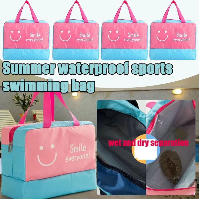 1-5PCS Women Waterproof Dry Bag Swimming Handbag Summer Sports Duffle for Gym Pool Bathing Beach Watertight Pouch