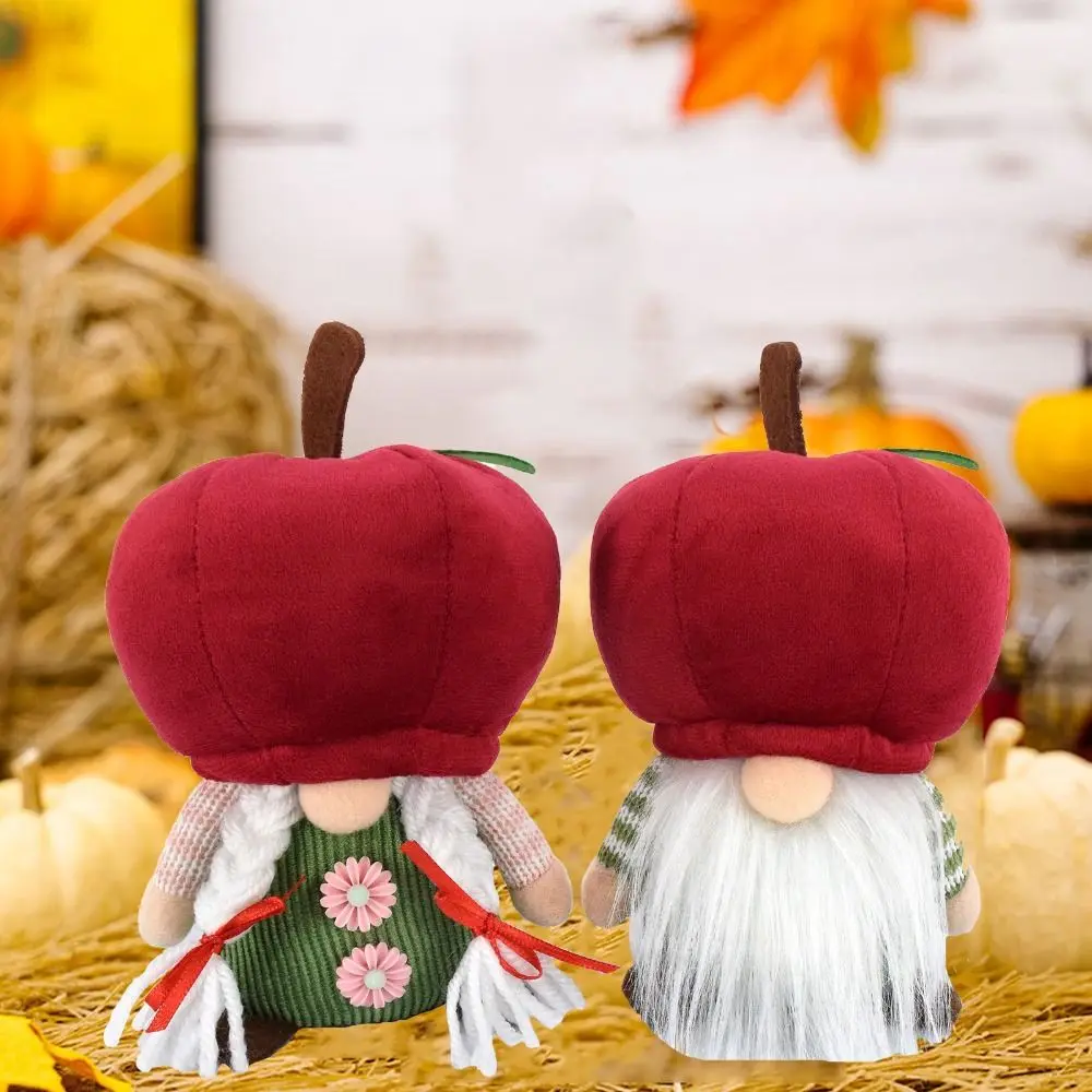 

Милый полипропиленовый хлопок красный безликий пушистый мягкий рудольф фрукты карлик удобная коллекция украшение комнаты гномы