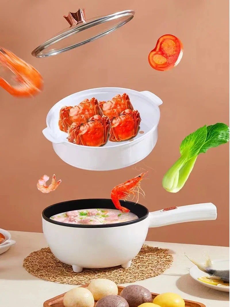 

Household multi-functional electric stir-fry wok