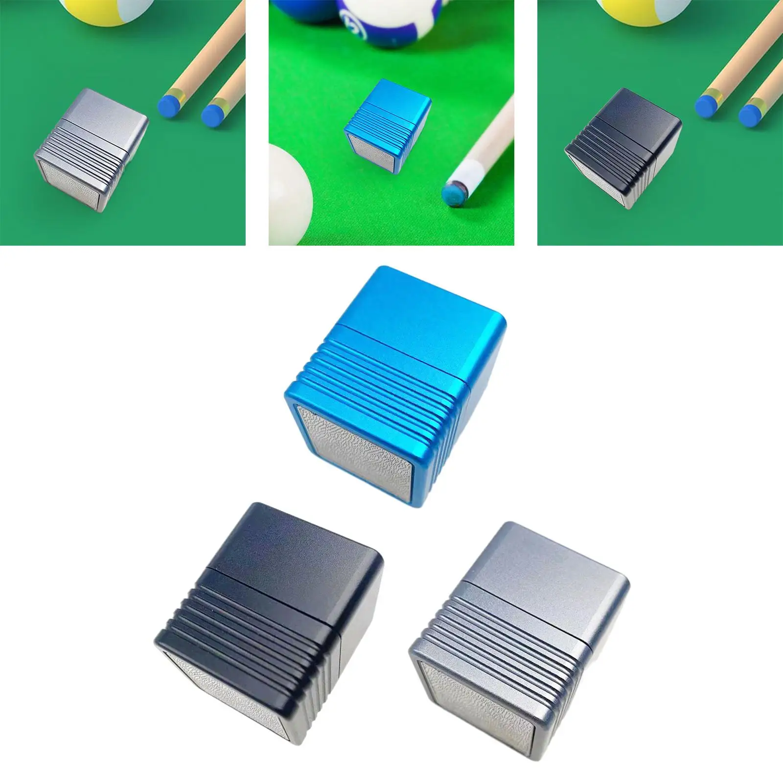 

Pool Cue Chalk Holder Pool Billiards Accessories Compact Billiard Chalk Case
