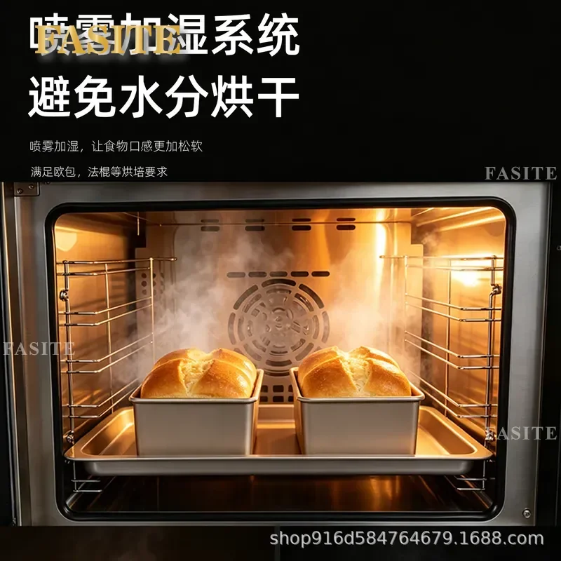 For Five Plate Hot Air Circulation Oven Computer Version Food Grade Stainless Steel Uniform 3D Baking Microcomputer Control